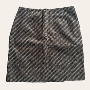 Vintage Ann Taylor Brown Academia Skirt